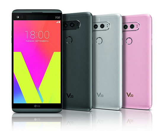 LG V20: двойная камера, два дисплея и Android 7.0 Nougat