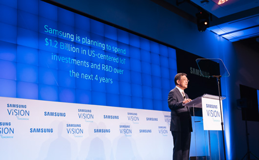 Samsung направит 1,2 млрд долл. на исследования и разработку IoT
