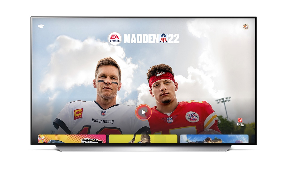 LG сделает доступными облачные игры Google Stadia на своих телевизорах 