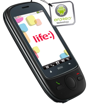 life) начал продажи брендированого смартфона на Android за 999 грн life) начал продажи брендированого смартфона на Android за 999 грн