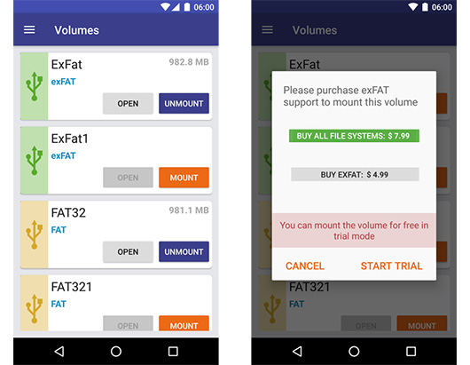 Paragon представила exFAT для Android