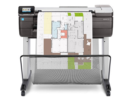 Принтер HP DesignJet T830 теперь доступен в формате 24 дюймов