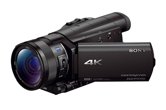 Sony представила компактную 4К-видеокамеру