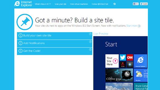 Выпущена предварительная сборка Internet Explorer 11 для Windows 7 Выпущена предварительная сборка Internet Explorer 11 для Windows 7