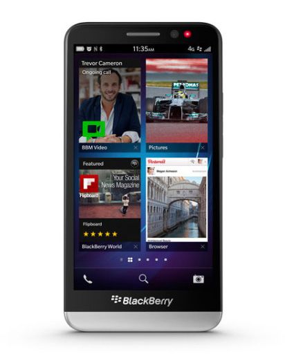 BlackBerry представила 5-дюймовый смартфон Z30