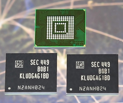 Samsung начала производство мобильной памяти UFS 2.0 емкостью 128 ГБ
