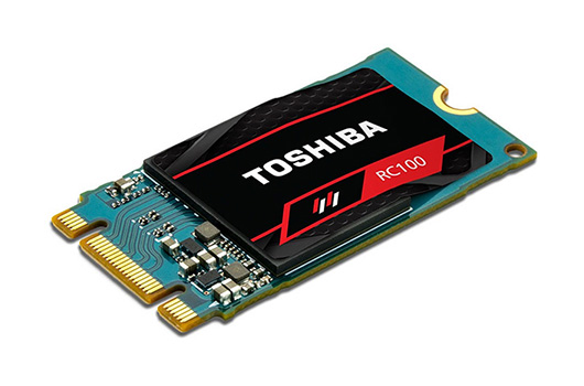 Toshiba представила массовые SSD серии RC100 с интерфейсом NVMe