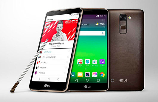 Смартфон LG Stylus 2 получил поддержку цифрового радиовещания DAB+ Смартфон LG Stylus 2 получил поддержку цифрового радиовещания DAB+