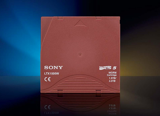 Sony увеличила плотность хранения данных на магнитной ленте в пять раз