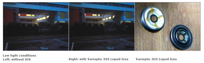 Жидкие линзы обеспечат оптическую стабилизацию в камерафонах Жидкие линзы обеспечат оптическую стабилизацию в камерафонах