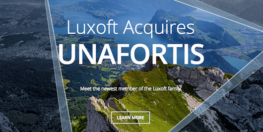 Luxoft приобрела швейцарскую UNAFORTIS