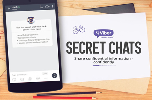 В Viber появились секретные чаты