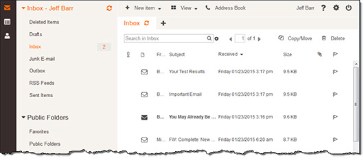 Amazon анонсировала корпоративный почтовый сервис WorkMail