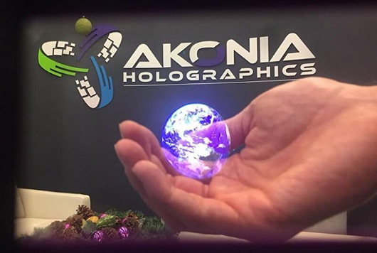 Akonia показала голографический дисплей дополненной реальности