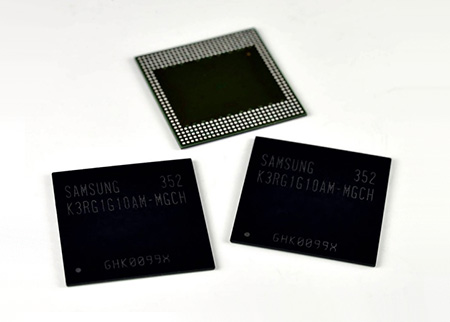 Первый мобильный чип памяти LPDDR4 имеет емкость 8 Гб Первый мобильный чип памяти LPDDR4 имеет емкость 8 Гб