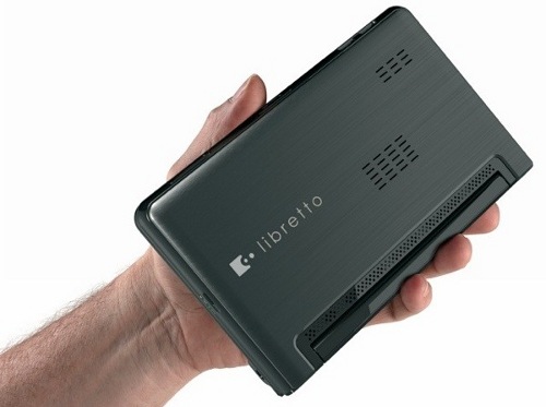 Toshiba выпустила двухэкранный ноутбук Libretto W100