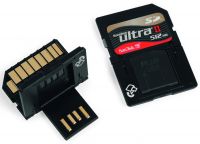 SanDisk Ultra II SD Plus карта памяти с USB-интерфейсом