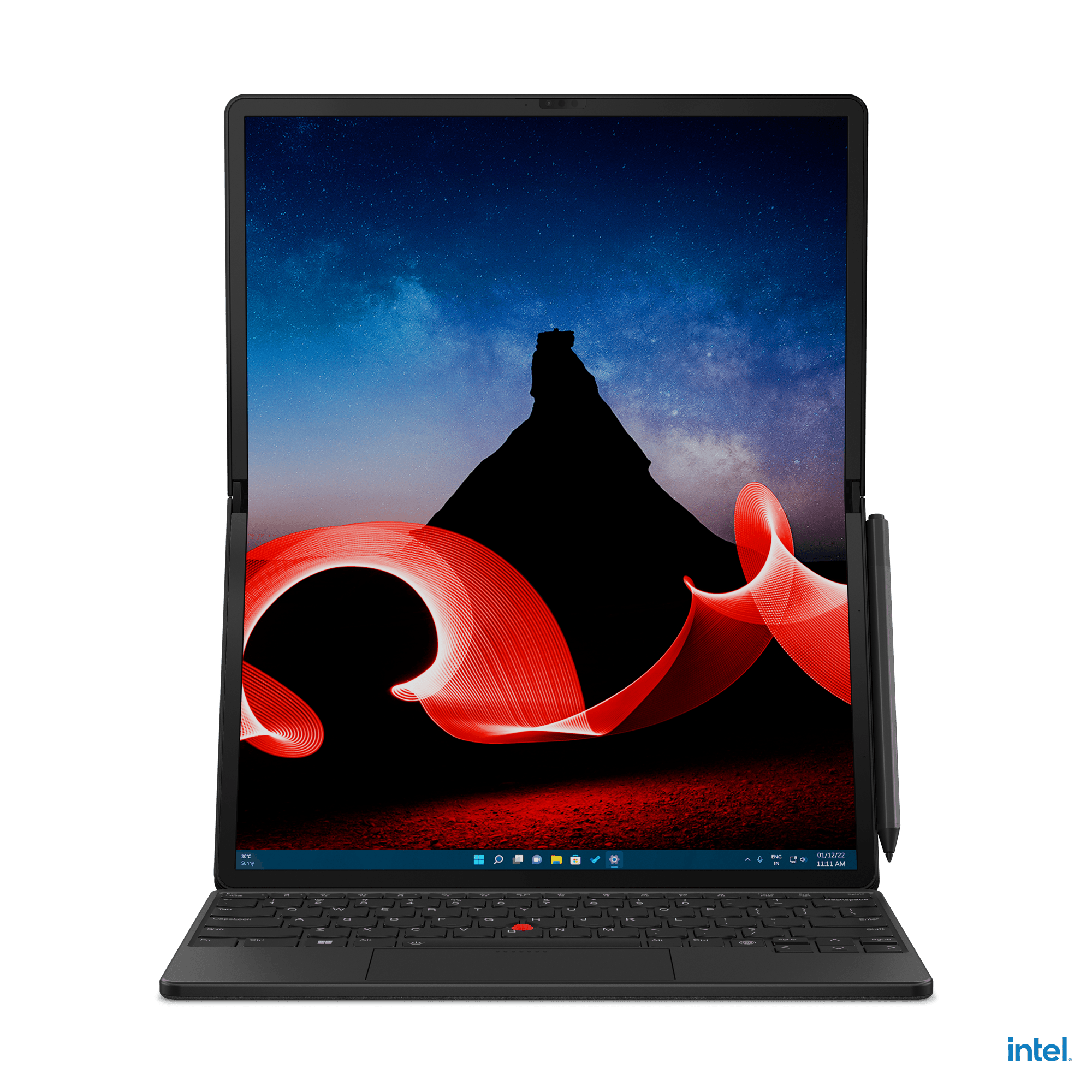 Ноутбук Lenovo ThinkPad X1 Fold нового покоління отримав 16-дюймовий складаний OLED-дисплей