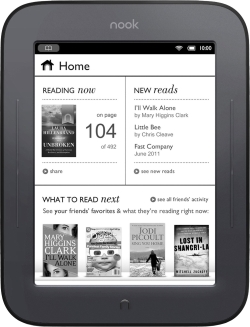 На первое место в рейтинге читалок от hotline.ua вырвался Barnes&Noble