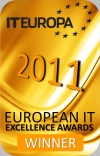 HansaWorld получает награду European IT Excellence Award 2011 как лучшее SaaS решение
