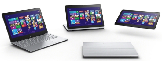 Sony представила ноутбук-трансформер 3-в-1 VAIO Fit multi-flip