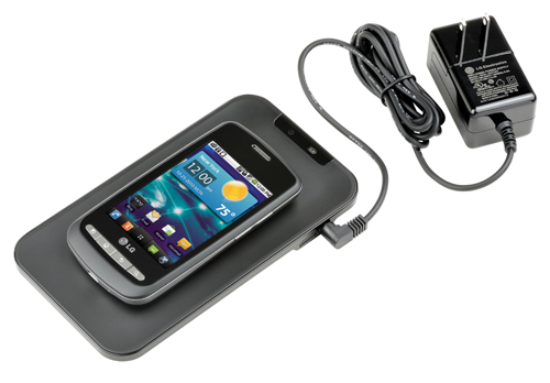 LG выпустила устройство для беспроводной зарядки мобильных телефонов