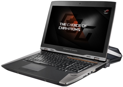 В ноутбуках ASUS ROG устанавливаются видеокарты NVIDIA GeForce GTX 10