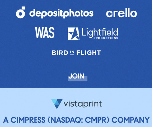 Depositphotos, Crello, Lightfield, BiF, WAS становятся частью VistaPrint