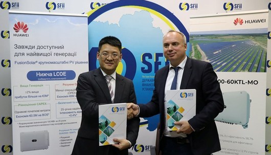 Huawei поддержит развитие возобновляемой энергетики в Украине