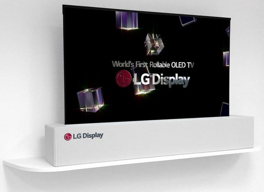 65-дюймовый OLED-дисплей LG сворачивается в рулон