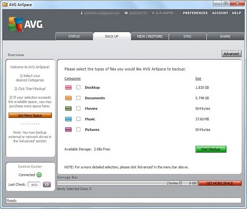 AVG запустила сервис синхронизации файлов LiveKive
