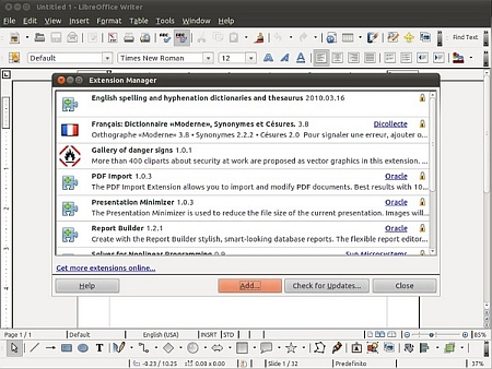 Вышла первая финальная версия LibreOffice