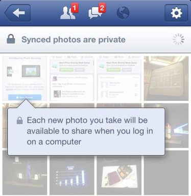 Facebook запустила функцию синхронизации фото для iPhone и Android-устройств