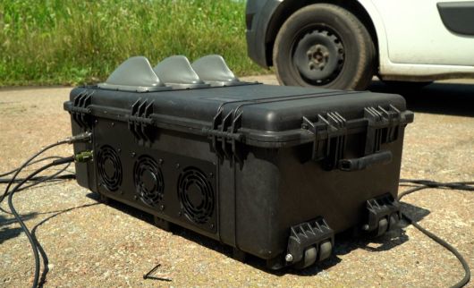 Комплекс Piranha AVD 360 для захисту бронетехніки від дронів завершив випробування