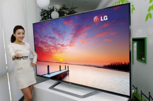 LG анонсирует 84-дюймовый ЖК ТВ с разрешением Ultra Definition
