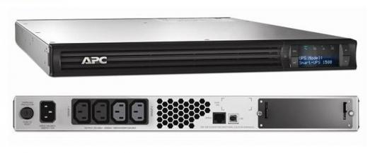 Новый ИБП APC Smart-UPS SMT1500RMI1U занимает в стойке только 1U 