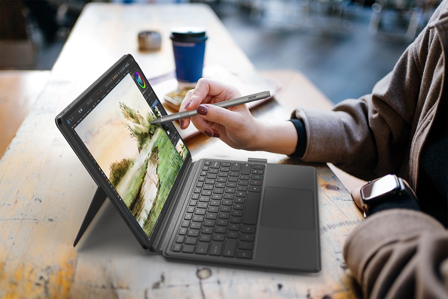 Нові планшети Acer з AI та окуляри доповненої реальності розширюють можливості роботи в дорозі