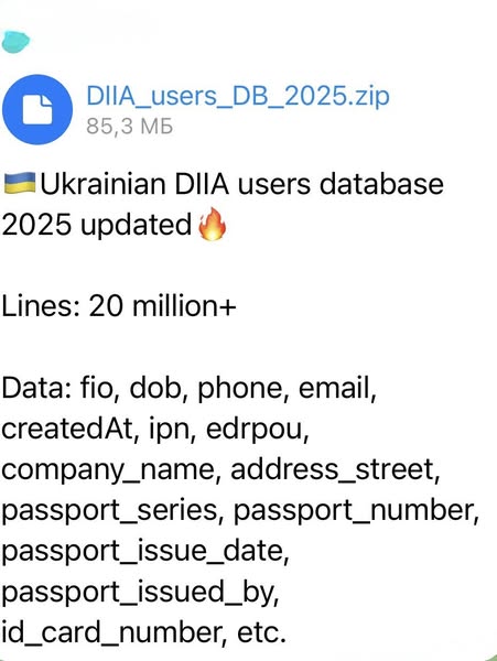 Про витоки даних