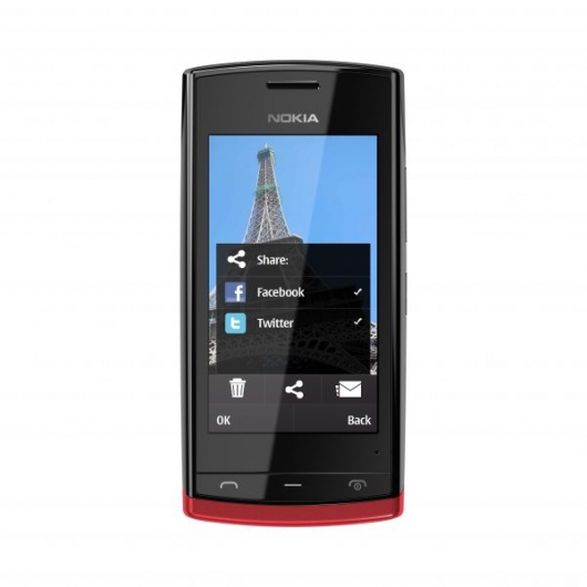 Анонсирован сенсорный смартфон начального уровня Nokia 500