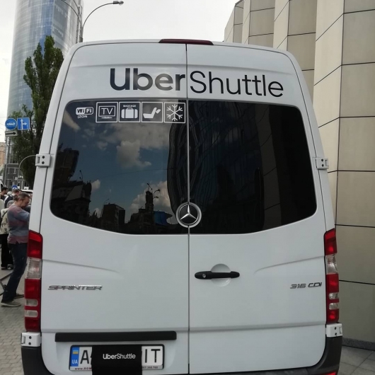 UberShuttle стартовал в Киеве