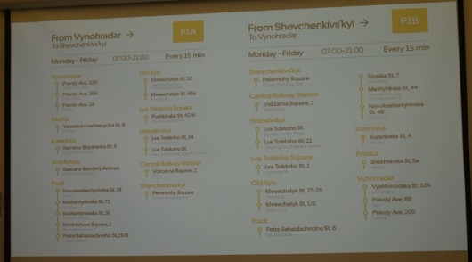 UberShuttle стартовал в Киеве