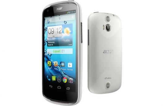 Acer анонсировала смартфоны Liquid E1 и Liquid Z2