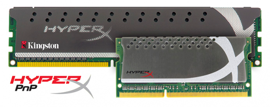 Kingston выпускает первые модули памяти HyperX Plug and Play