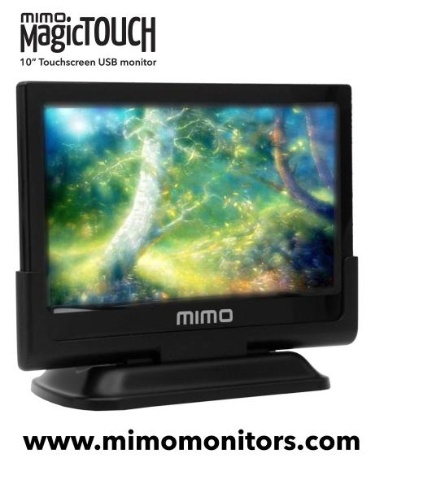 Mimo Magic Touch – первый USB-монитор с емкостным сенсорным экраном