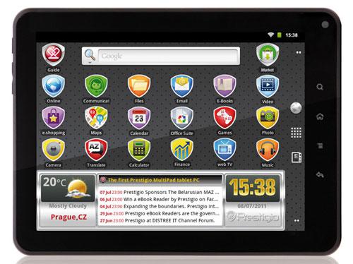 Prestigio расширяет линейку планшетов MultiPad 8-дюймовой моделью