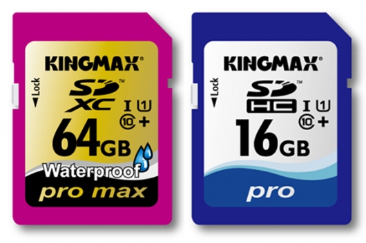 Kingmax выпускает ультраскоростные SD-карты серии Pro/ProMax
