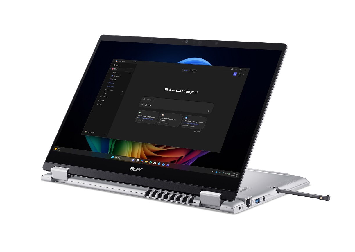 Acer представляє перші TravelMate P4 та P2 Copilot+ на базі Intel Core Ultra Series 3 з технологією Intel vPro