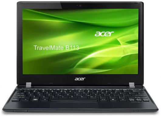 Acer выпускает ноутбук TravelMate B113 для школьников и студентов
