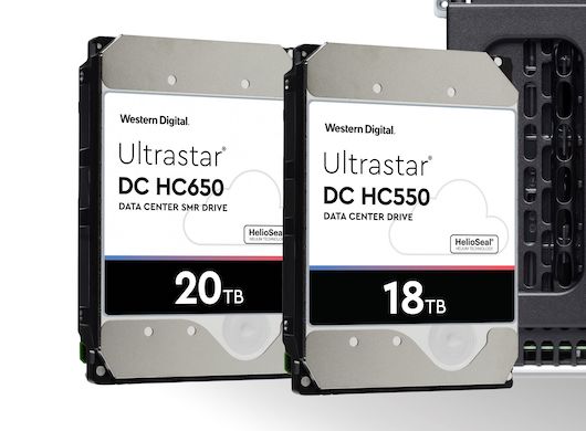 Western Digital представила Ultrastar и WD Gold емкостью до 20 ТБ