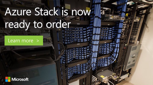 Microsoft Azure Stack стал доступен для заказчиков